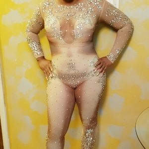 Rhinestone jumpsuit